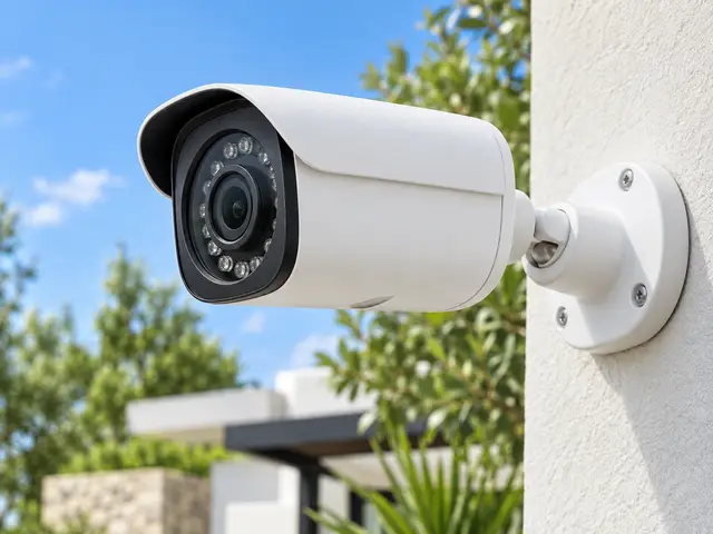 Illustrative CCTV security camera